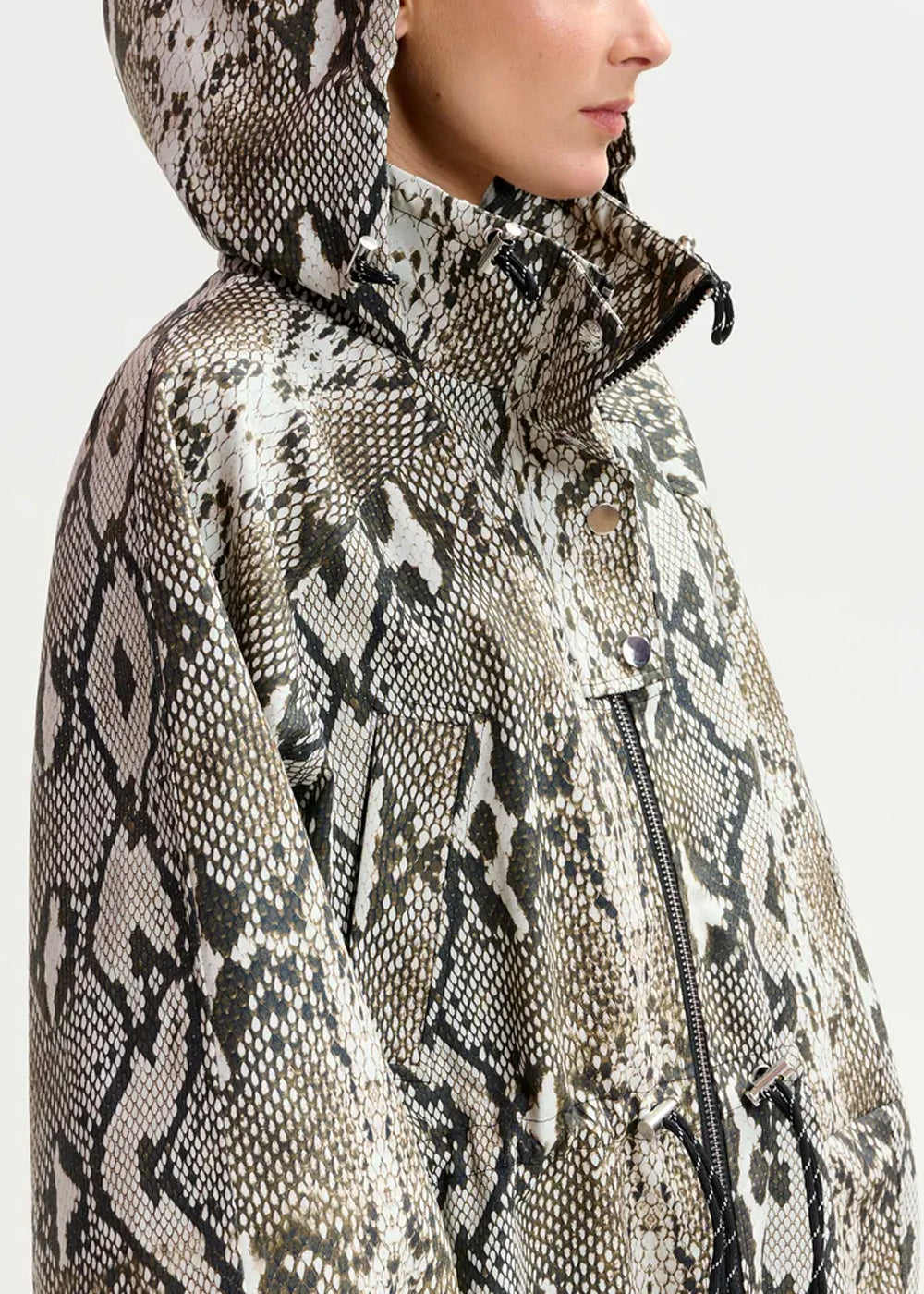 MANTEAU ESSENTIEL ANTWERP IDENTIFY OVERZIZED RAIN COAT