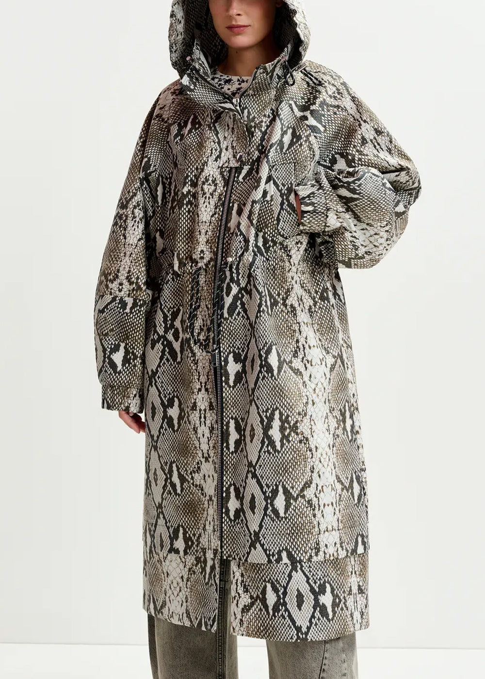 MANTEAU ESSENTIEL ANTWERP IDENTIFY OVERZIZED RAIN COAT