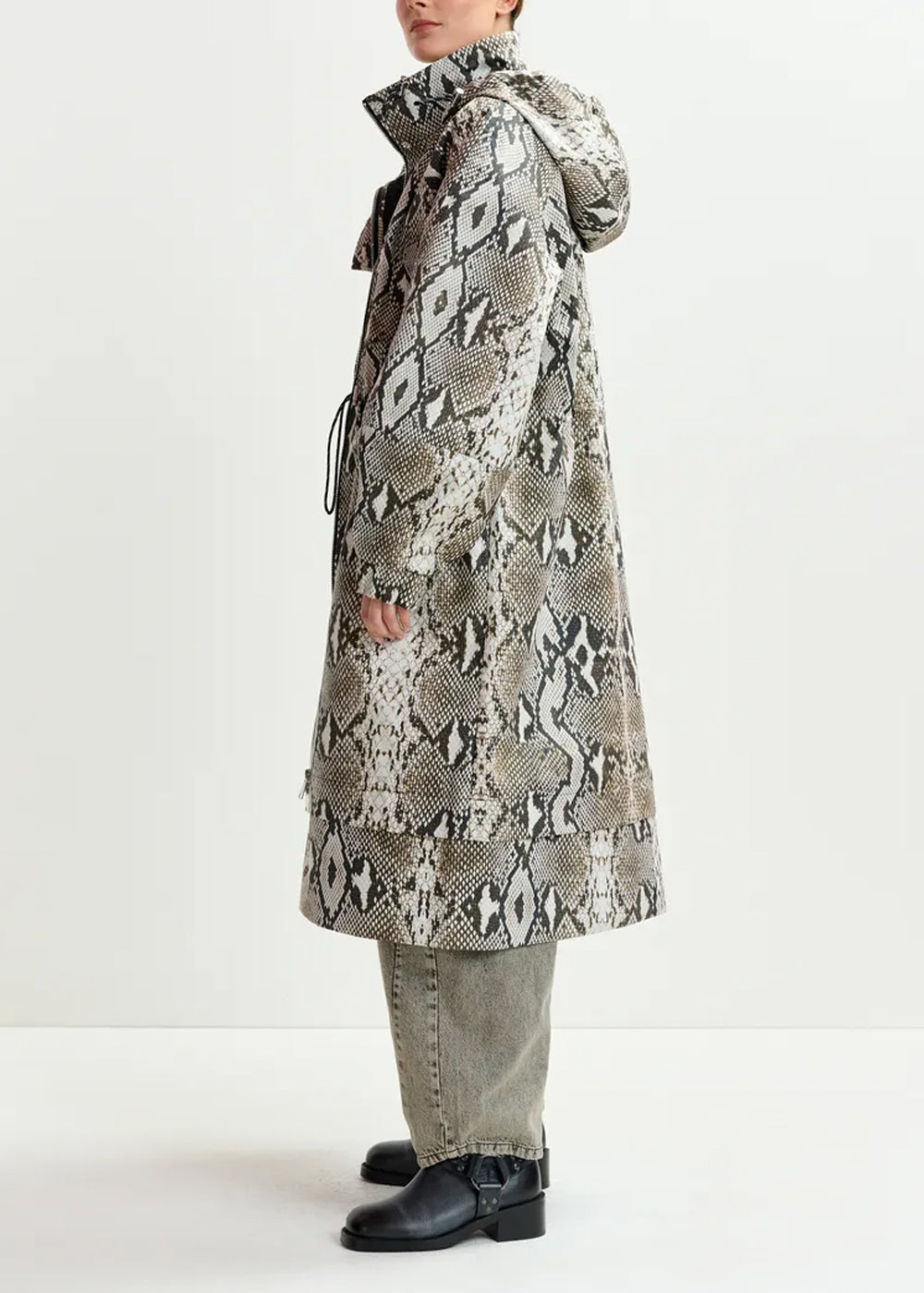 MANTEAU ESSENTIEL ANTWERP IDENTIFY OVERZIZED RAIN COAT