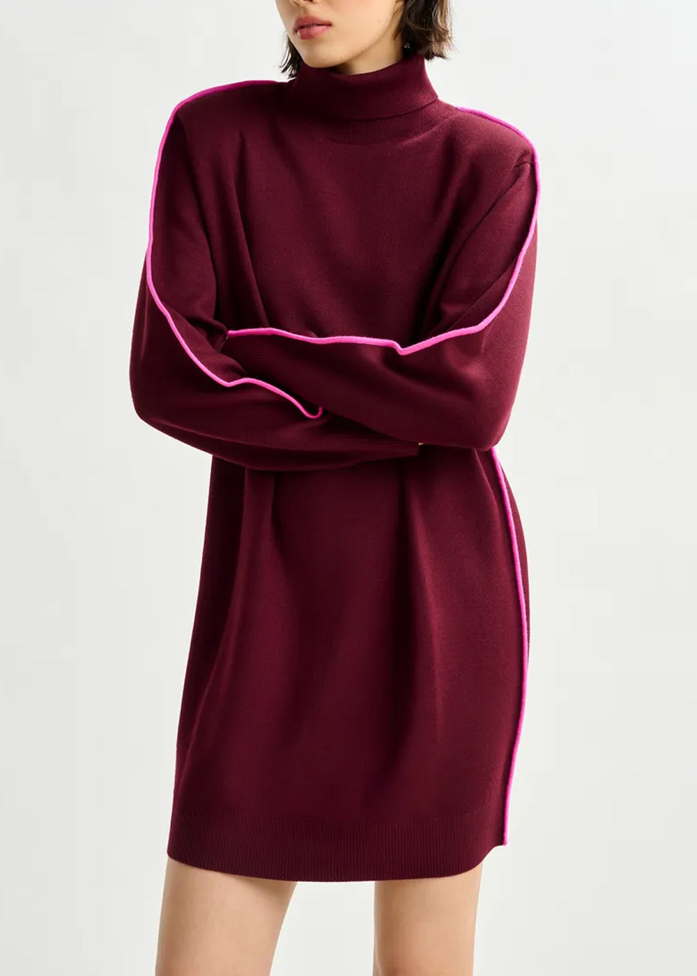 ROBE ESSENTIEL ANTWERP IDRESS DRESS CONTRAST DETAILS