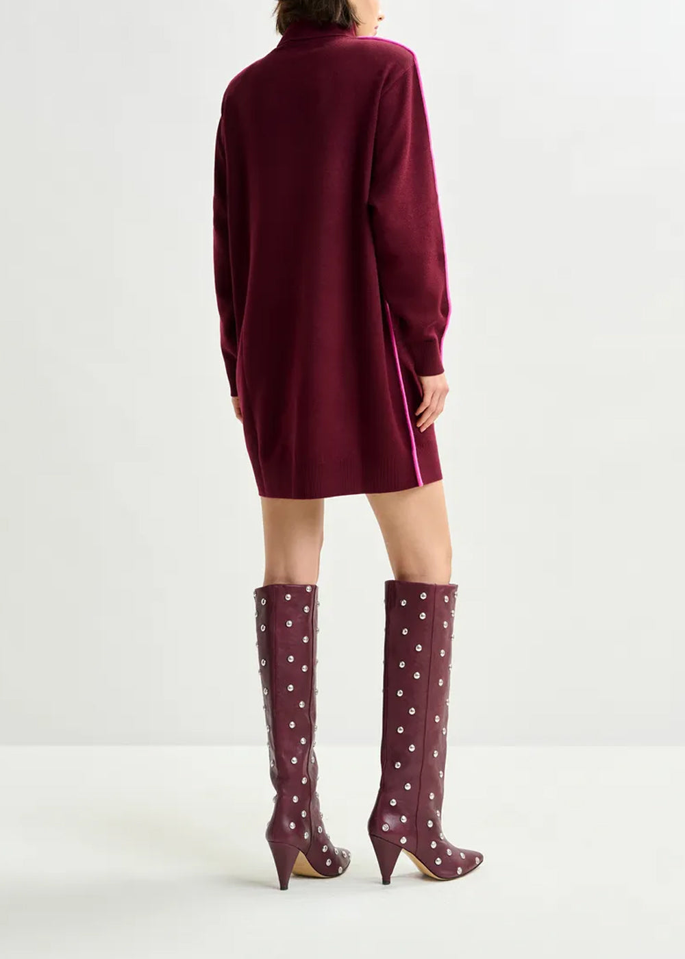 ROBE ESSENTIEL ANTWERP IDRESS DRESS CONTRAST DETAILS