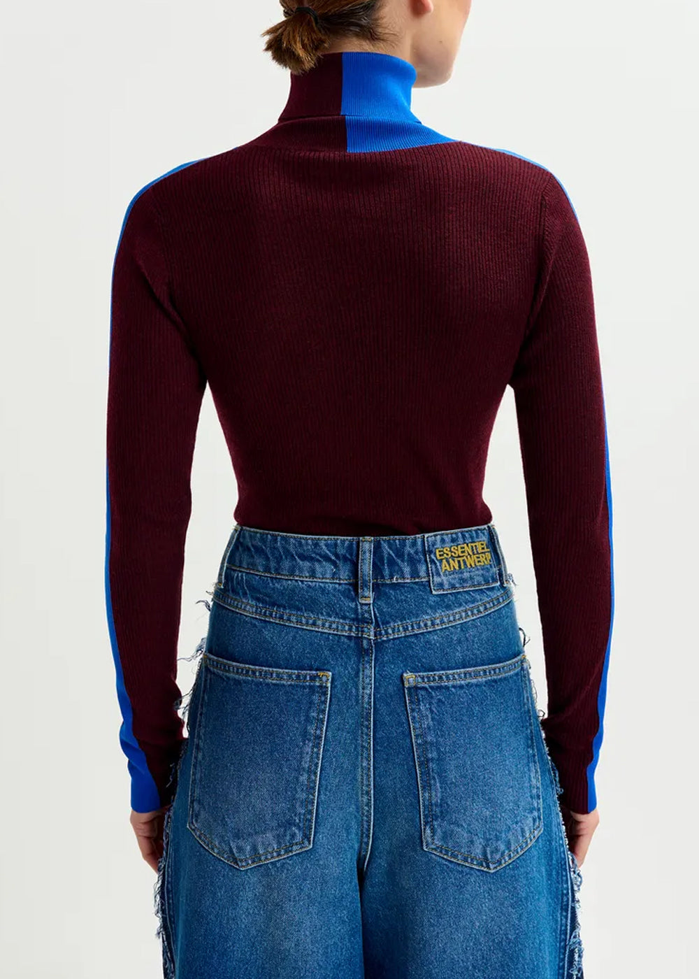 PULL ESSENTIEL ANTWERP IFFORT BICOLOUR FITTED PULL