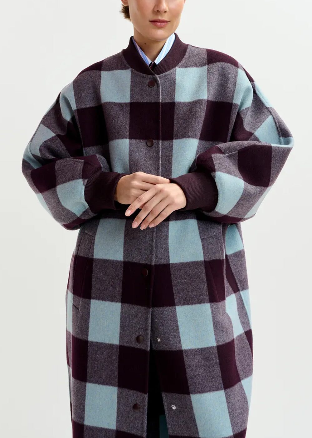 MANTEAU ESSENTIEL ANTWERP IFIT DOUBLE FACE COAT