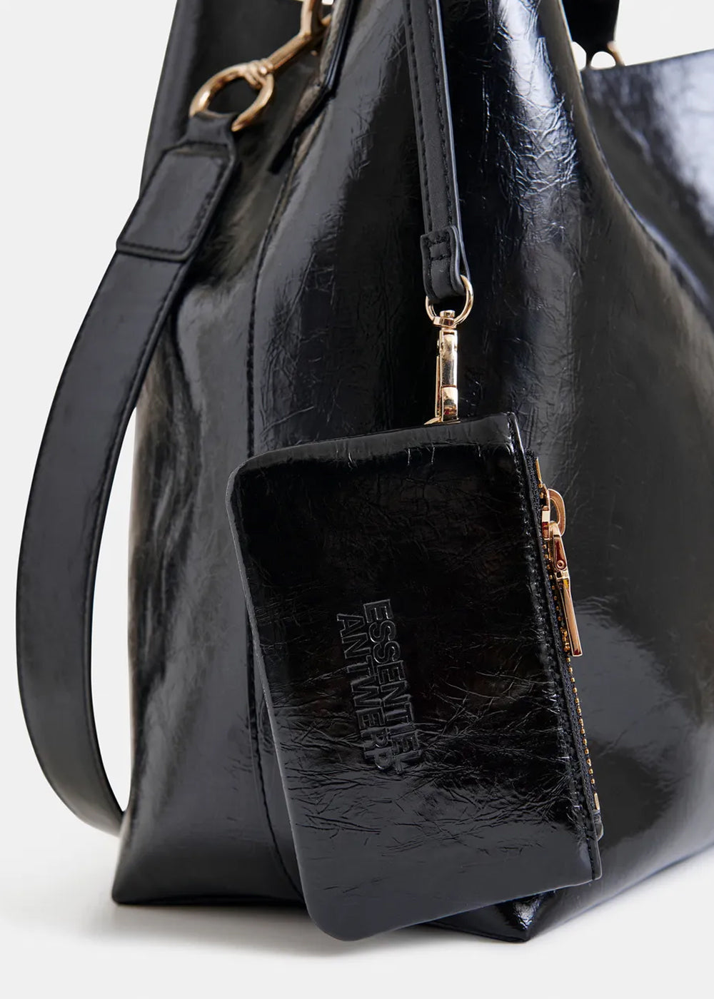 SAC ESSENTIEL ANTWERP IHURLEY SHINY SHOPPER BAG