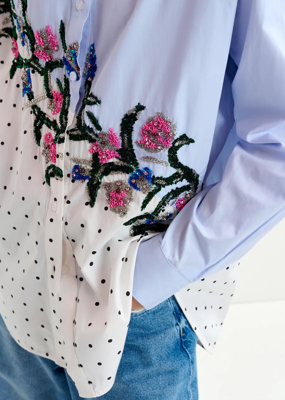 CHEMISE ESSENTIEL ANTWERP INDEPENDENCE EMBELLISHED