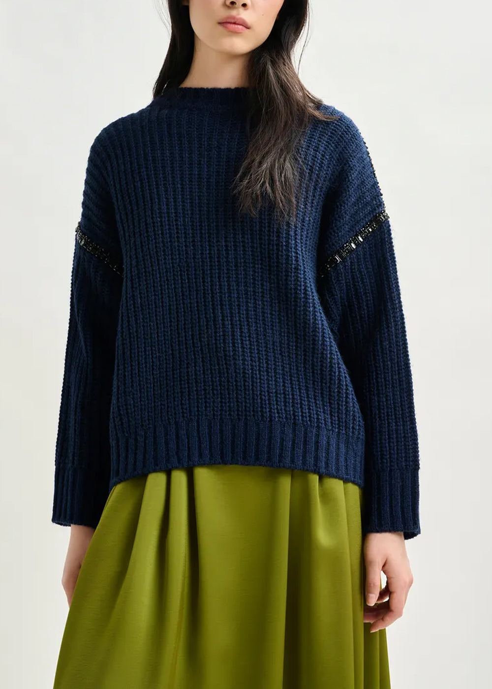PULL ESSENTIEL ANTWERP INDSAY EMBELLISHED PULLOVER