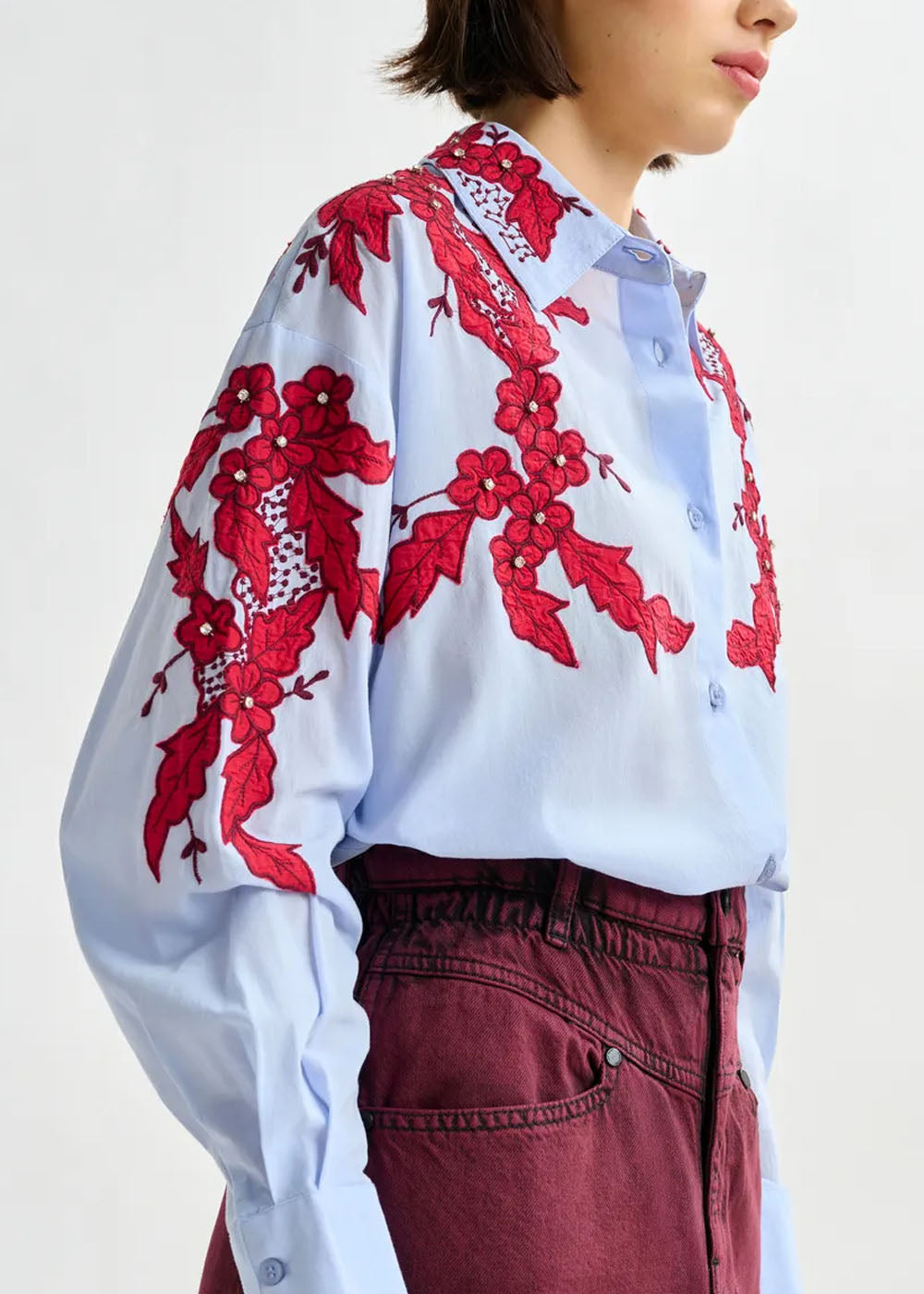 CHEMISE ESSENTIEL ANTWERP INGLEWOOD EMBROIDERED