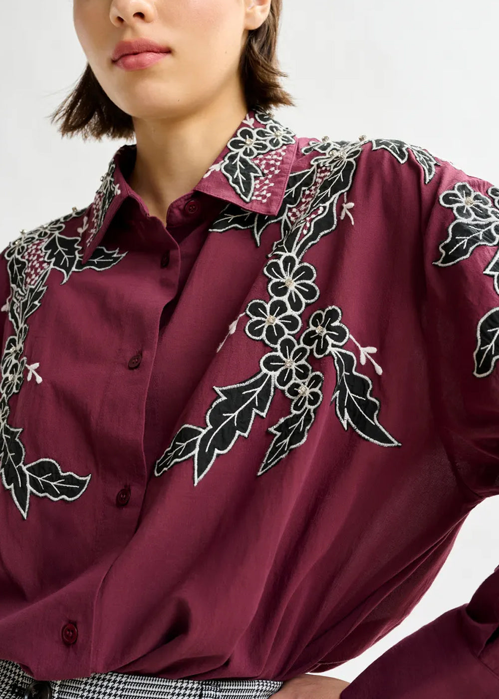 CHEMISE ESSENTIEL ANTWERP INGLEWOOD EMBROIDERED