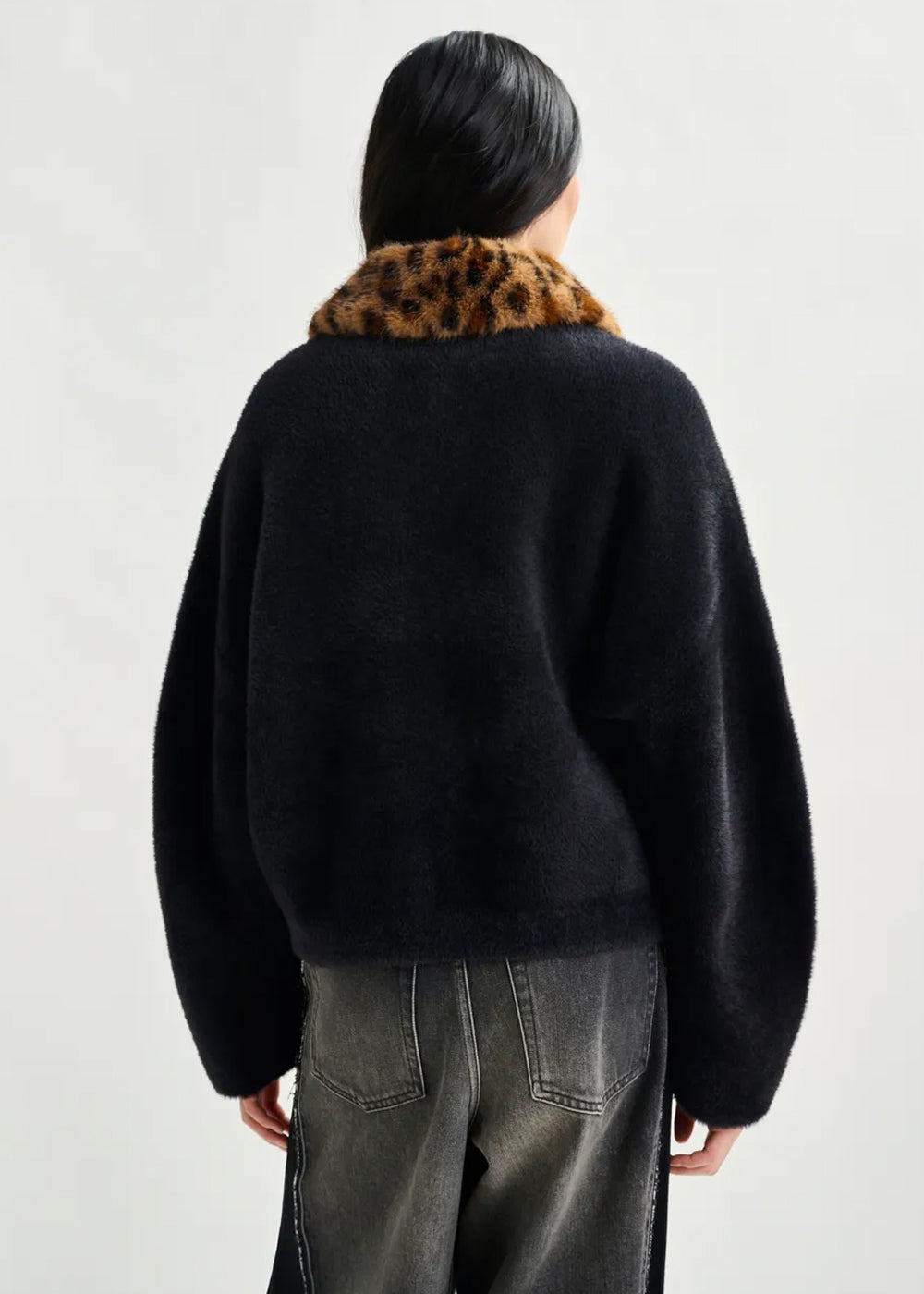CARDIGAN ESSENTIEL ANTWERP INTENTION JACKET WITH COLAR