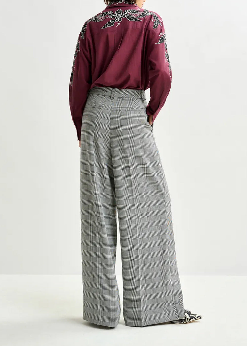 PANTALON ESSENTIEL ANTWERP INVEST WIDE LEG PANTS