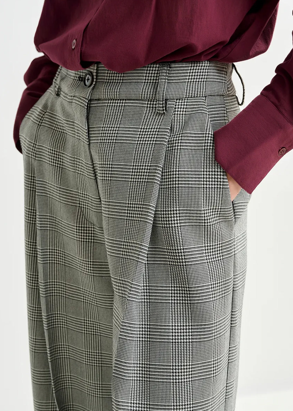 PANTALON ESSENTIEL ANTWERP INVEST WIDE LEG PANTS