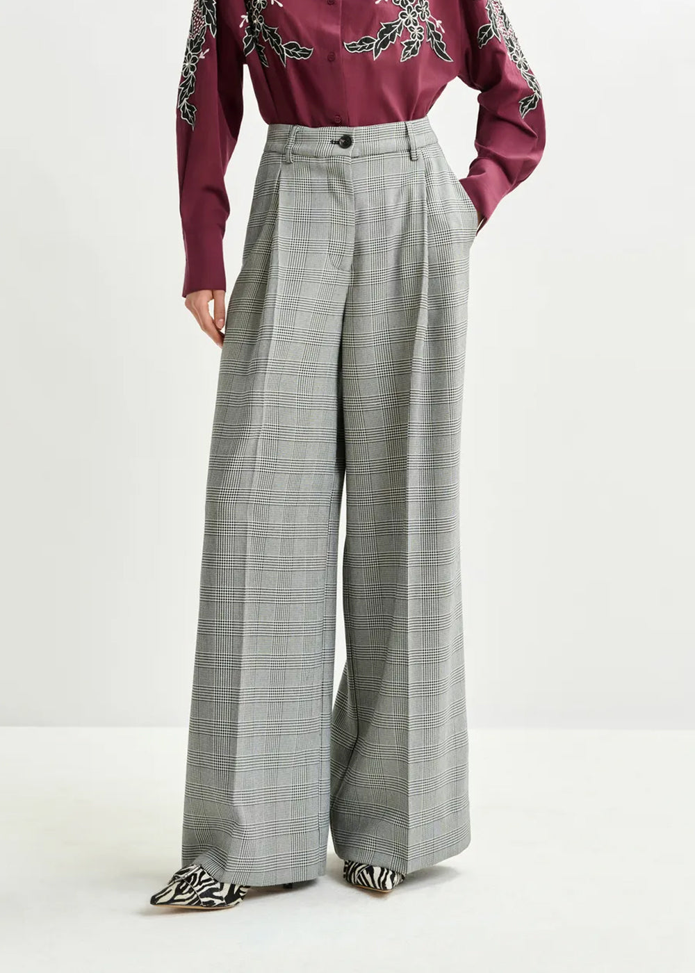 PANTALON ESSENTIEL ANTWERP INVEST WIDE LEG PANTS