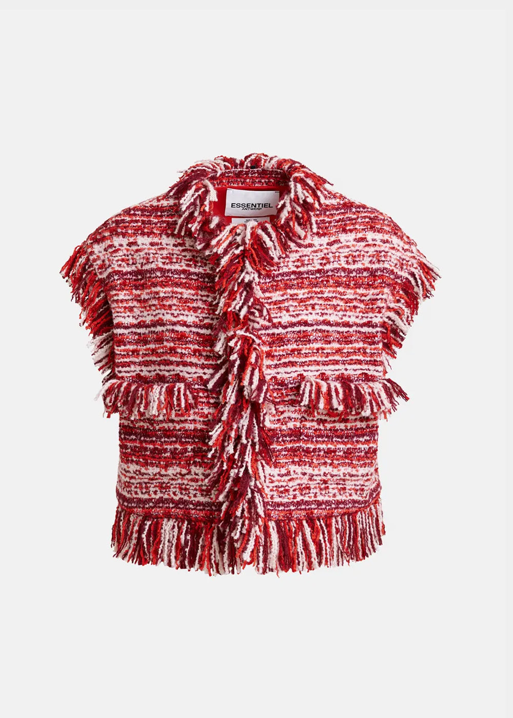 VESTE ESSENTIEL ANTWERP ISHANI FRINGED GILET