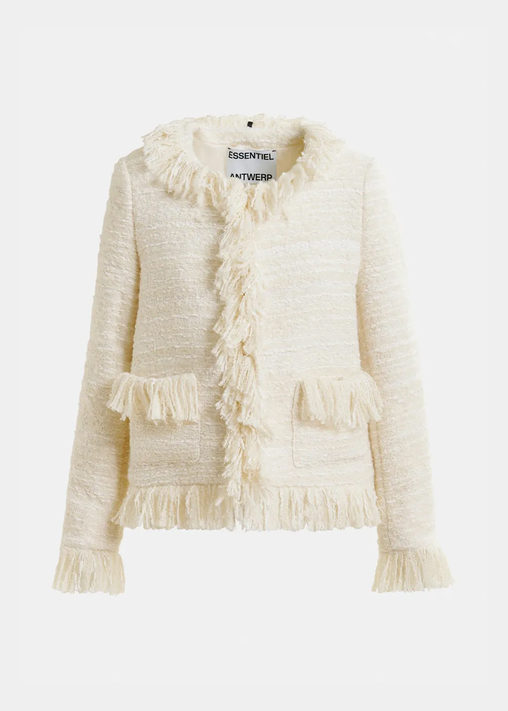 VESTE ESSENTIEL ANTWERP ISKRA FRINGED JACKET