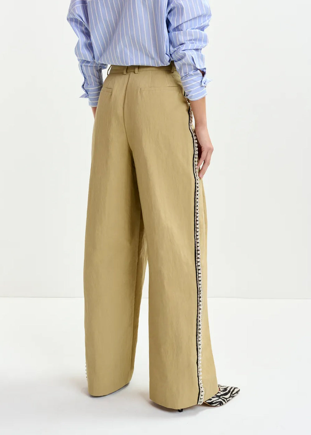 PANTALON ESSENTIEL ANTWERP ISO RHINESTONE TAPE