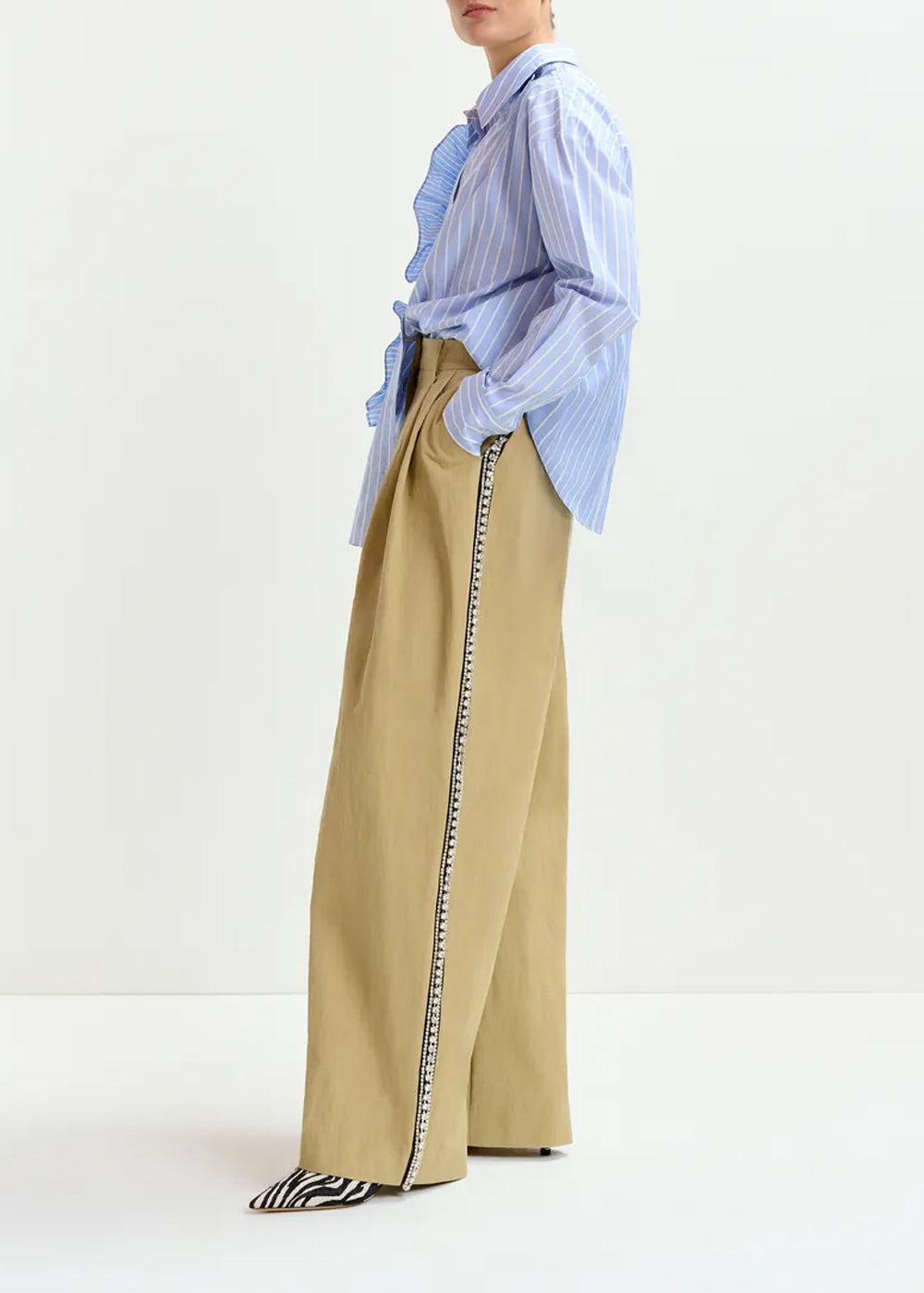 PANTALON ESSENTIEL ANTWERP ISO RHINESTONE TAPE