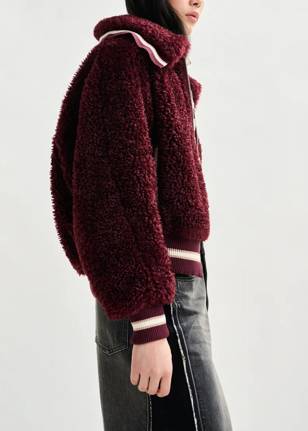 VESTE ESSENTIEL ANTWERP IWILL FAUX FUR JACKET