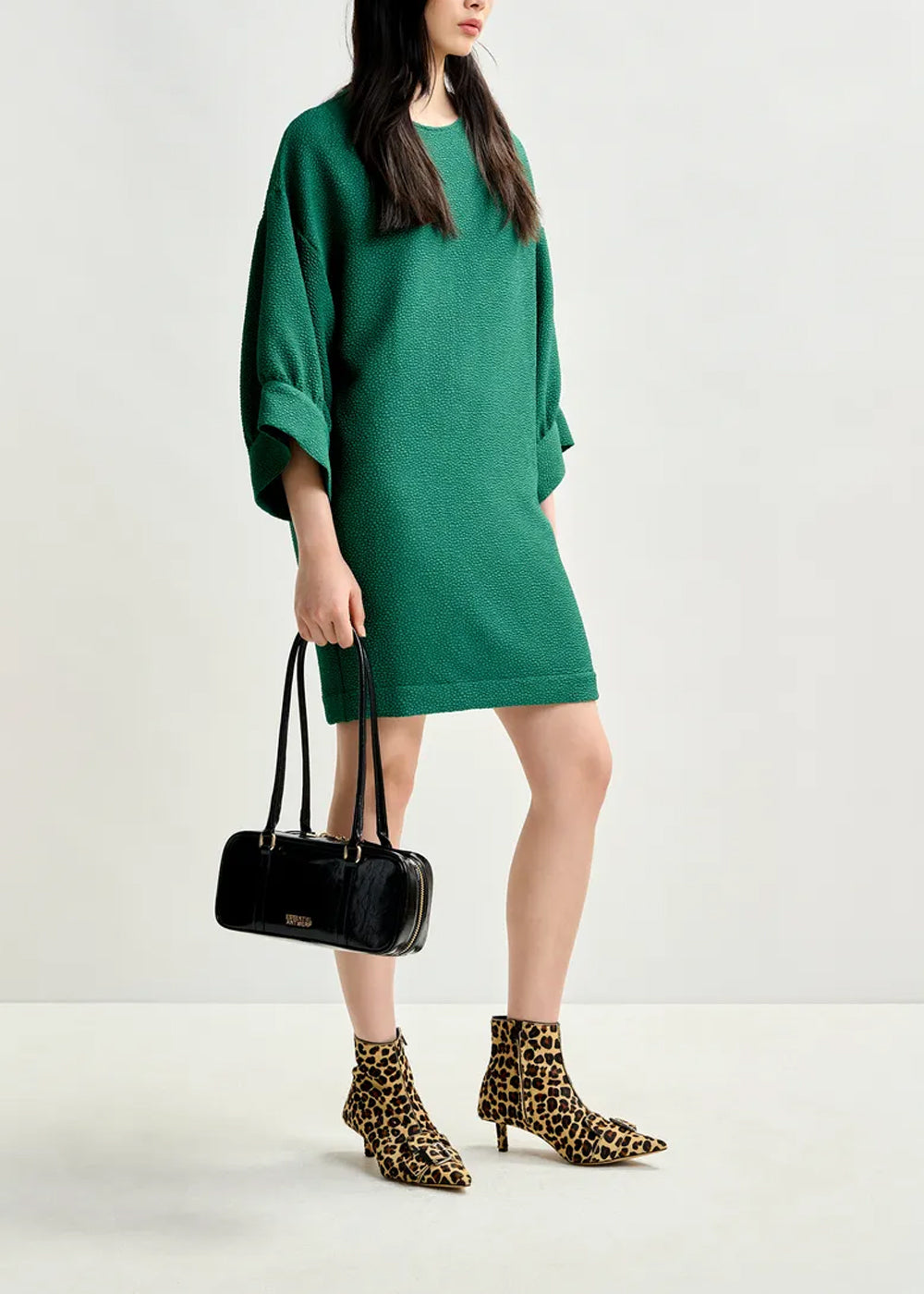 SAC ESSENTIEL ANTWERP IZODIAC SHINY ZIPPED MINI BAG