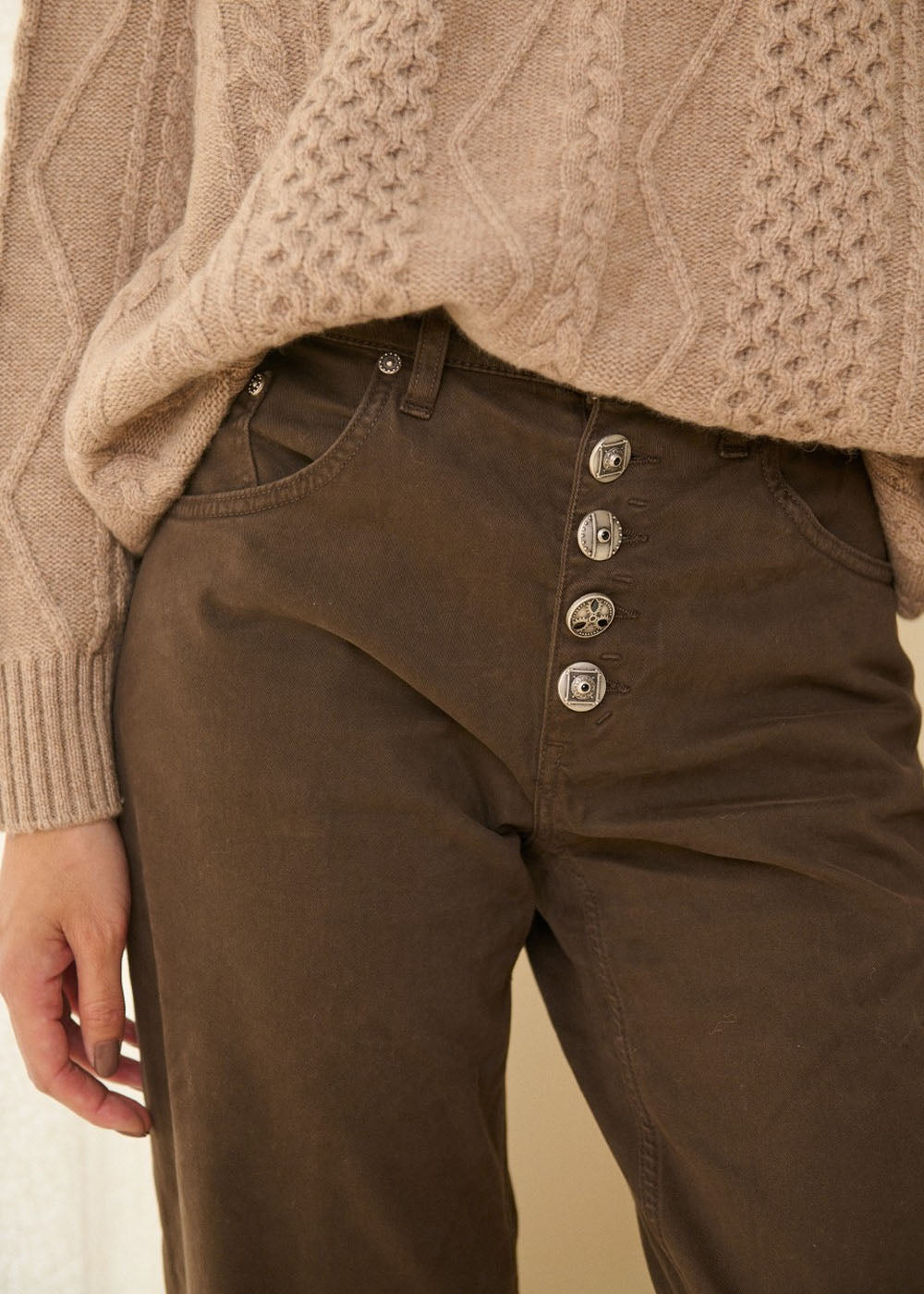 PANTALON DONDUP JACKLYN DP427B-GSE043D