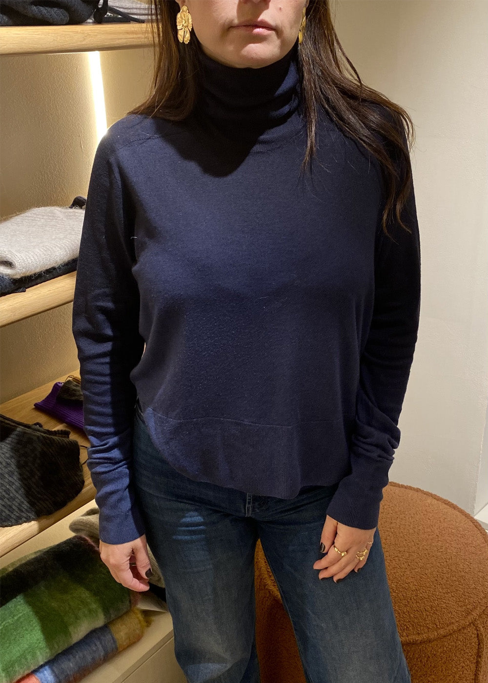PULL COL ROULÉ NUDE 1101W24415