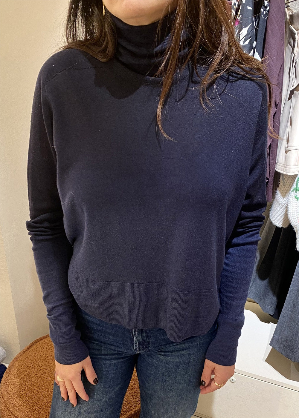 PULL COL ROULÉ NUDE 1101W24415