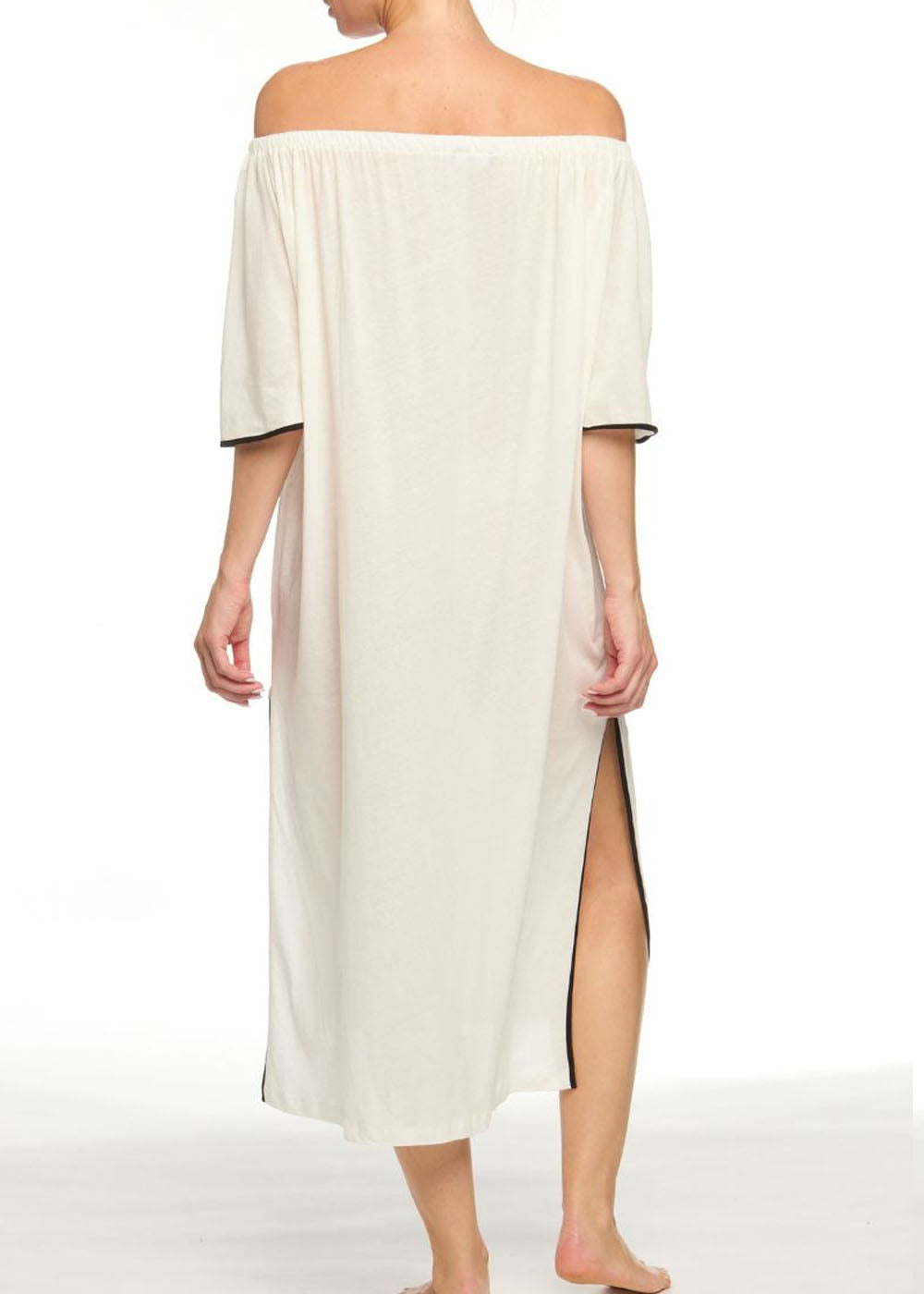 ROBE LONGUE ELASTIQUÉE DNUD B2821
