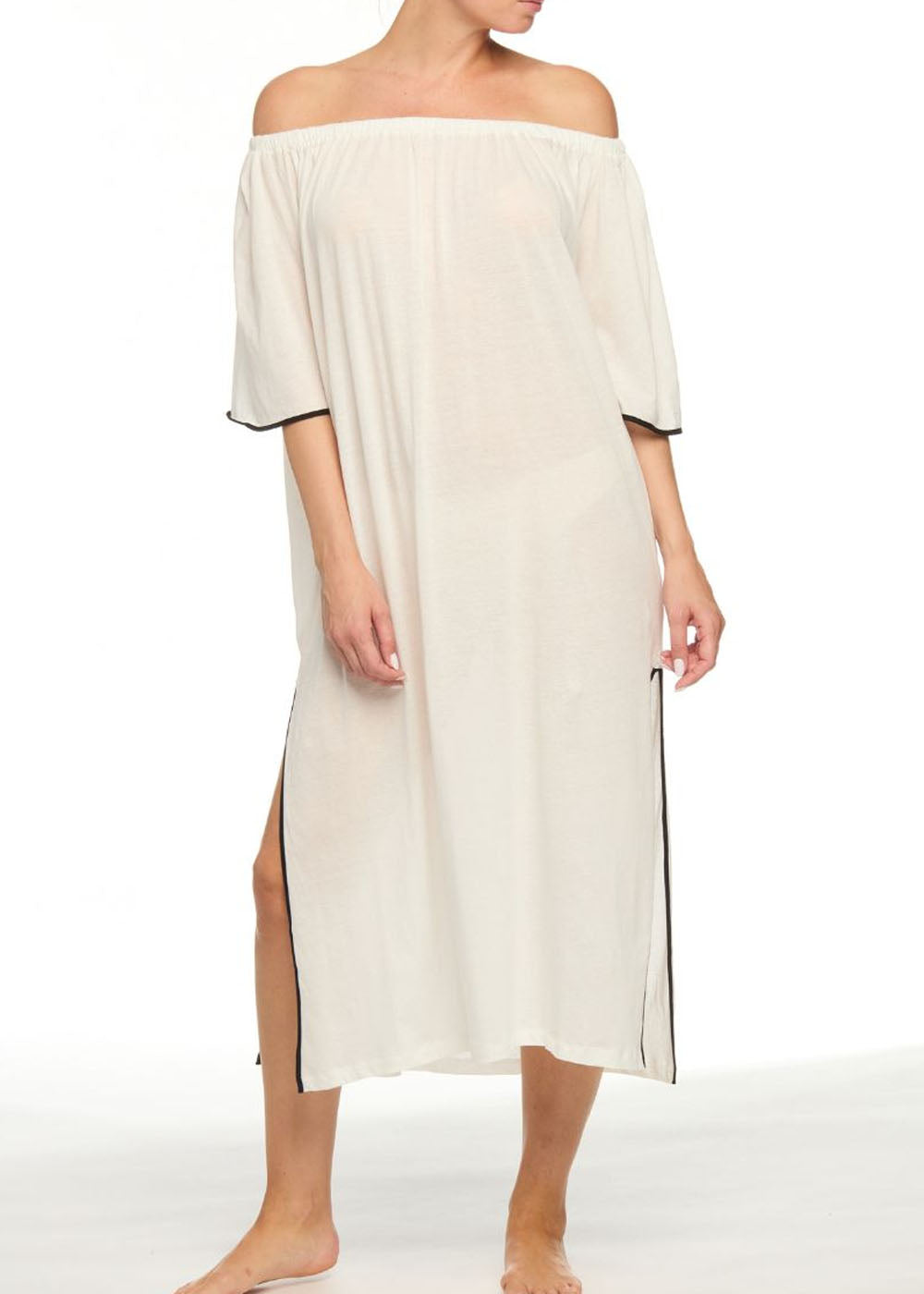 ROBE LONGUE ELASTIQUÉE DNUD B2821