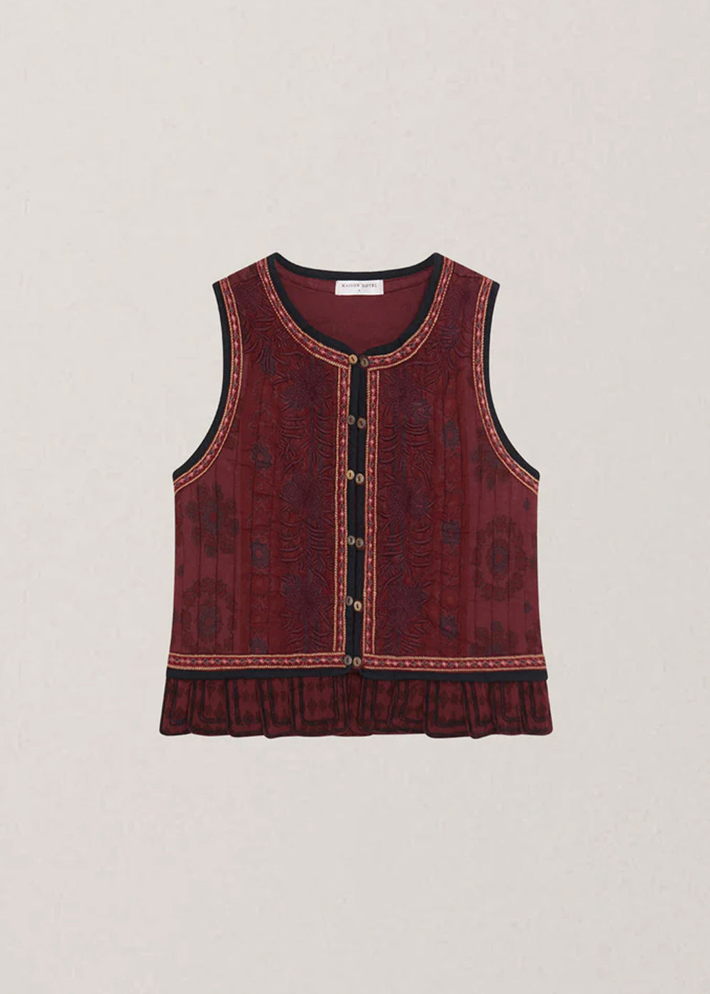 GILET SANS MANCHES MAISON HOTEL CASILDA