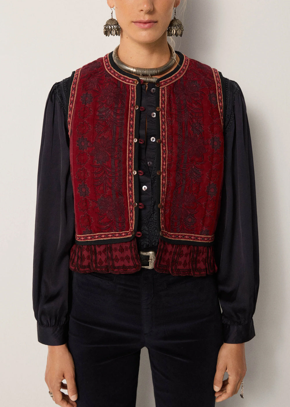 GILET SANS MANCHES MAISON HOTEL CASILDA