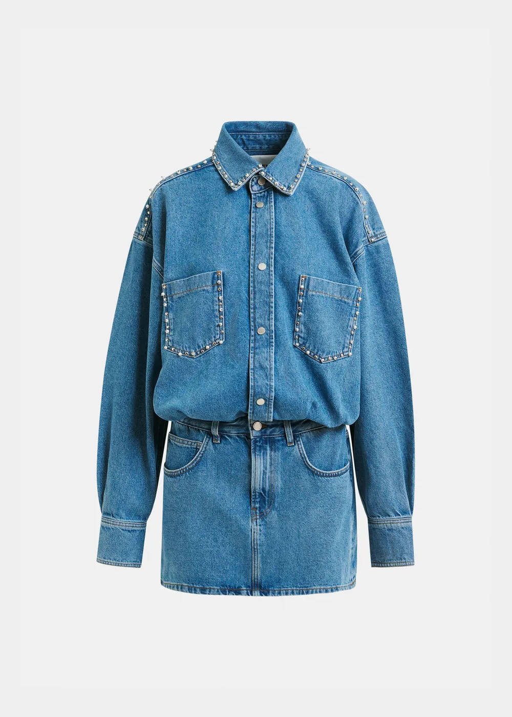 ROBE DENIM ESSENTIEL ANTWERP ILENE