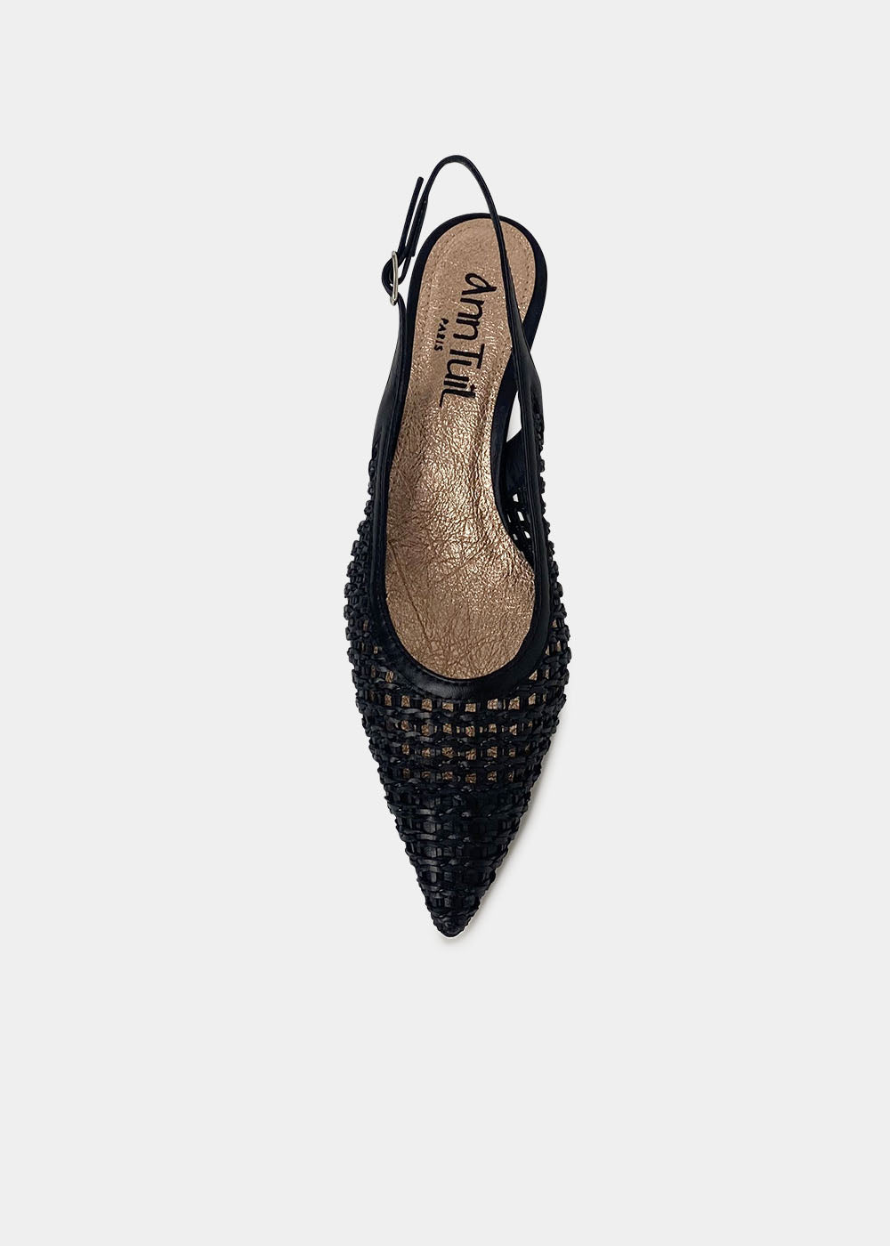 ESCARPINS SLINGBACK ANN TUIL MIDNIGHT
