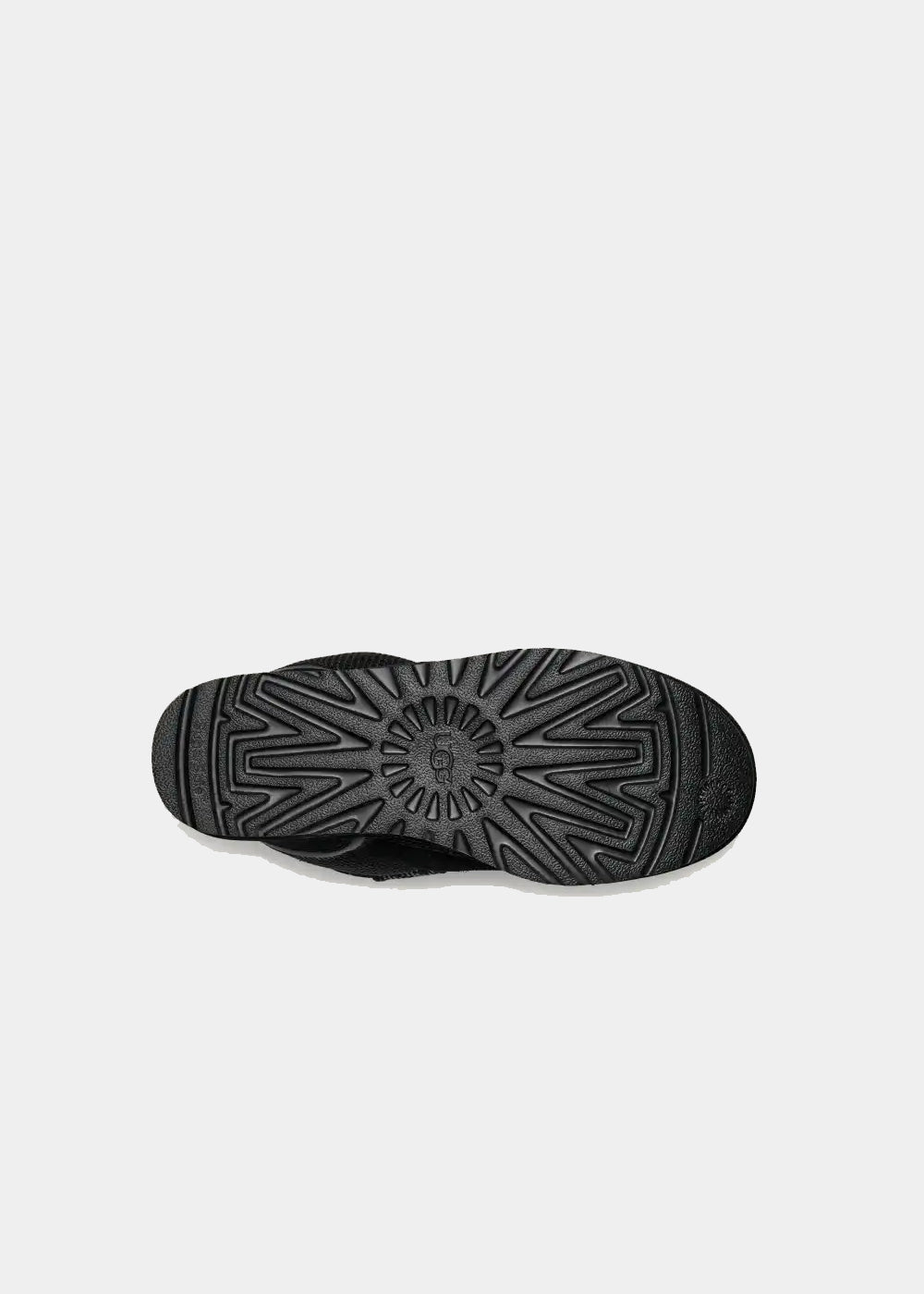Sneakers UGG Lowmel en velours et fourrure noir, vue 7 – baskets fourrées femme | Ann Tuil