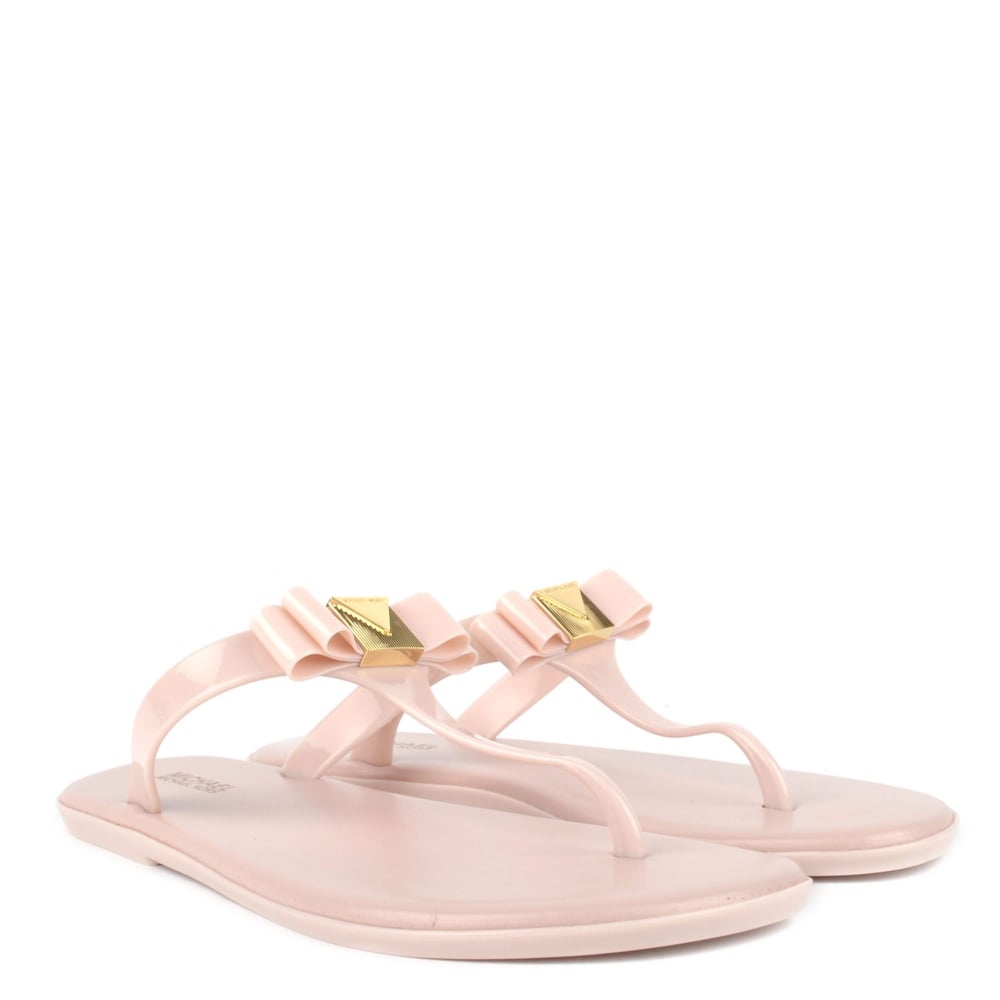 TONGS MICHAEL KORS CAROLINE JELLY THONG | anntuil.com