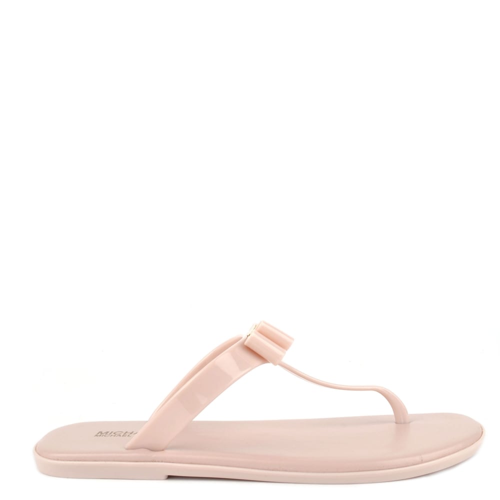 TONGS MICHAEL KORS CAROLINE JELLY THONG | anntuil.com