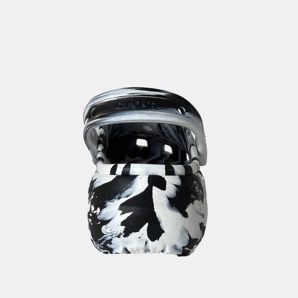 SABOTS CROCS PLATFORM MARBLED