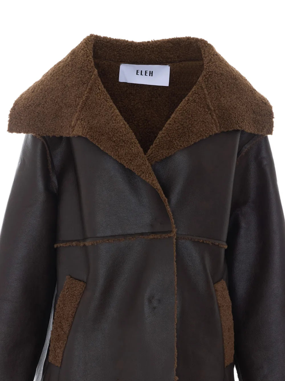 Manteau Eleh EFW260148 marron