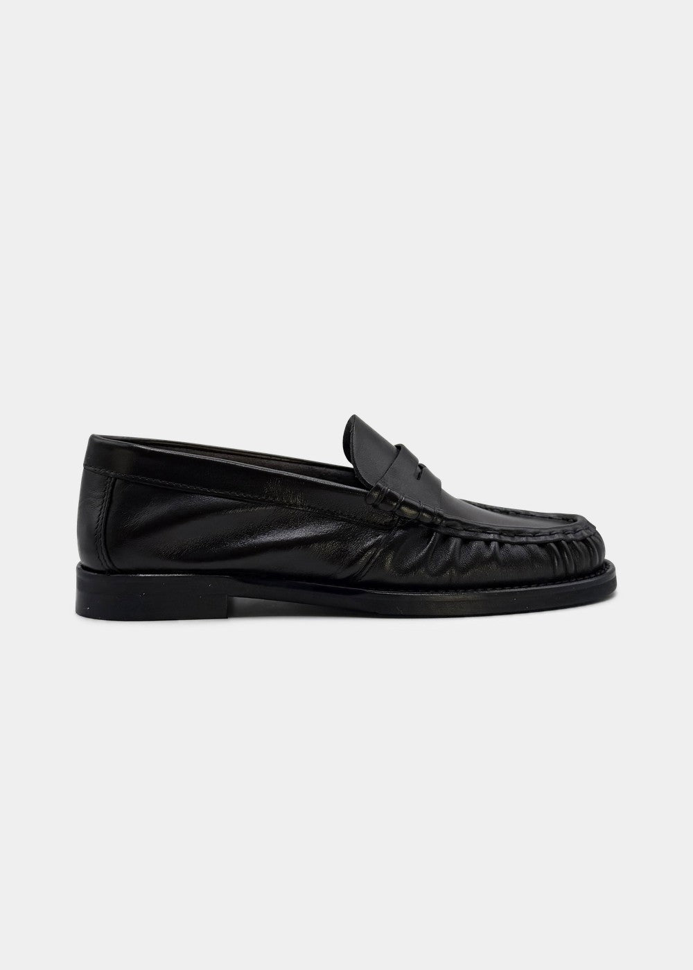 Mocassins Ann Tuil Alvina cuir marron - profil