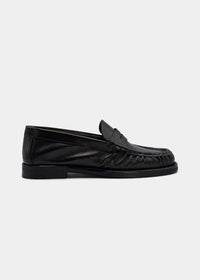 Mocassins Ann Tuil Alvina cuir marron - profil