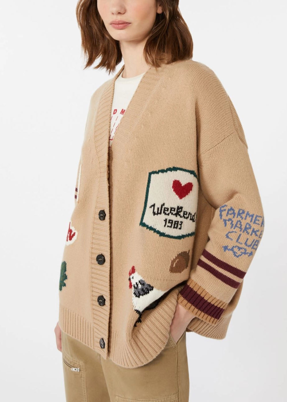 PULL CARDIGAN WEEKEND MAXMARA BELGIO