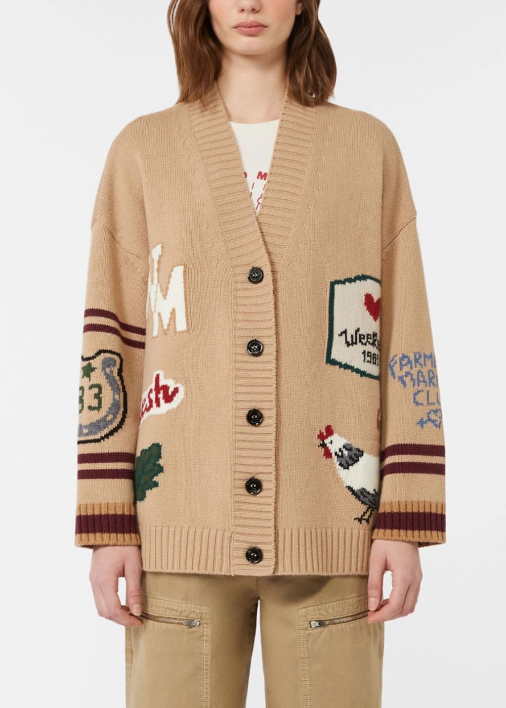 PULL CARDIGAN WEEKEND MAXMARA BELGIO