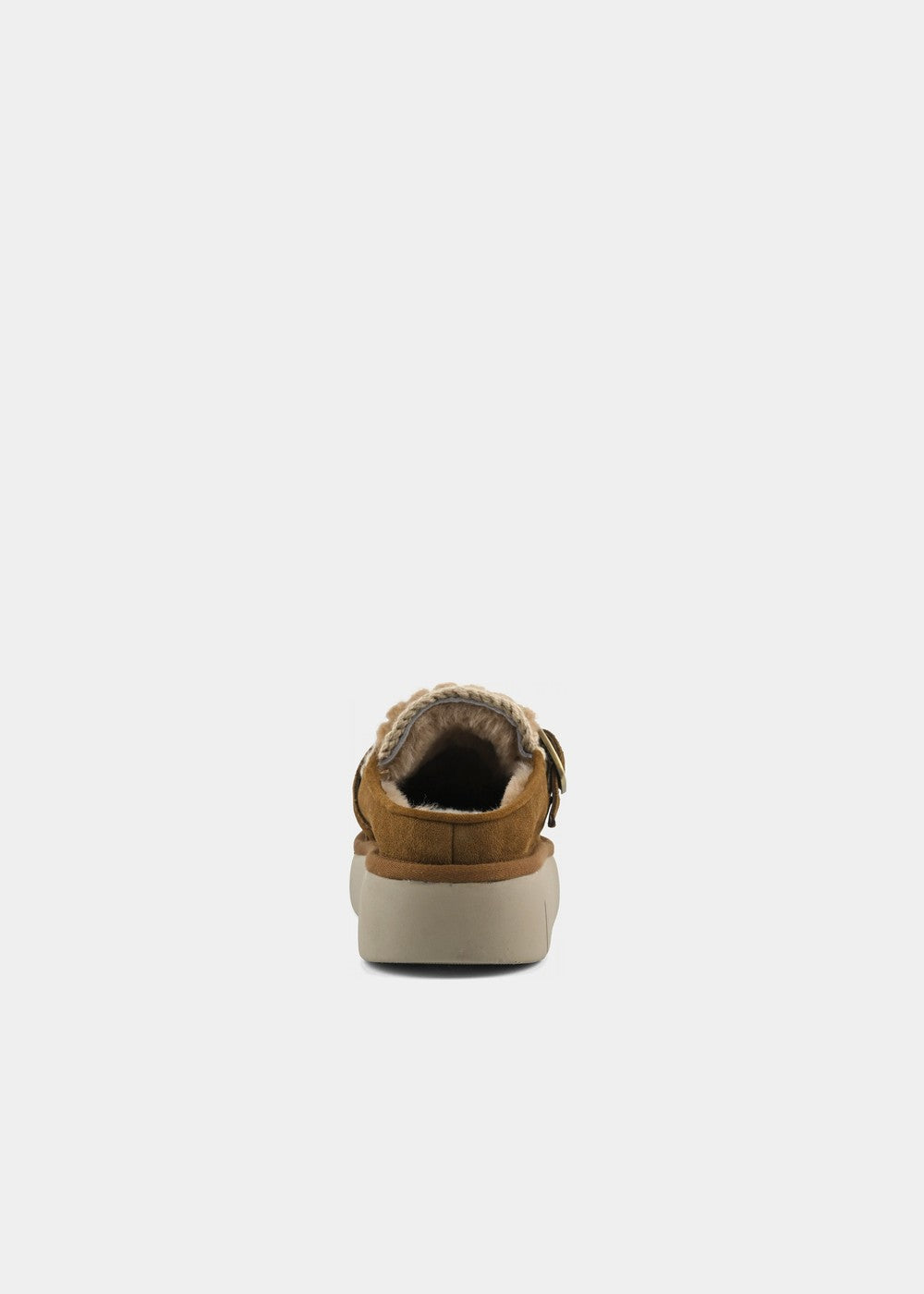 MULES MOU BOUNCE CLOG CURLY SHEEPSKIN