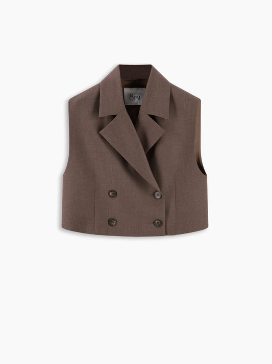 GILET SANS MANCHE 8PM ZINNIA