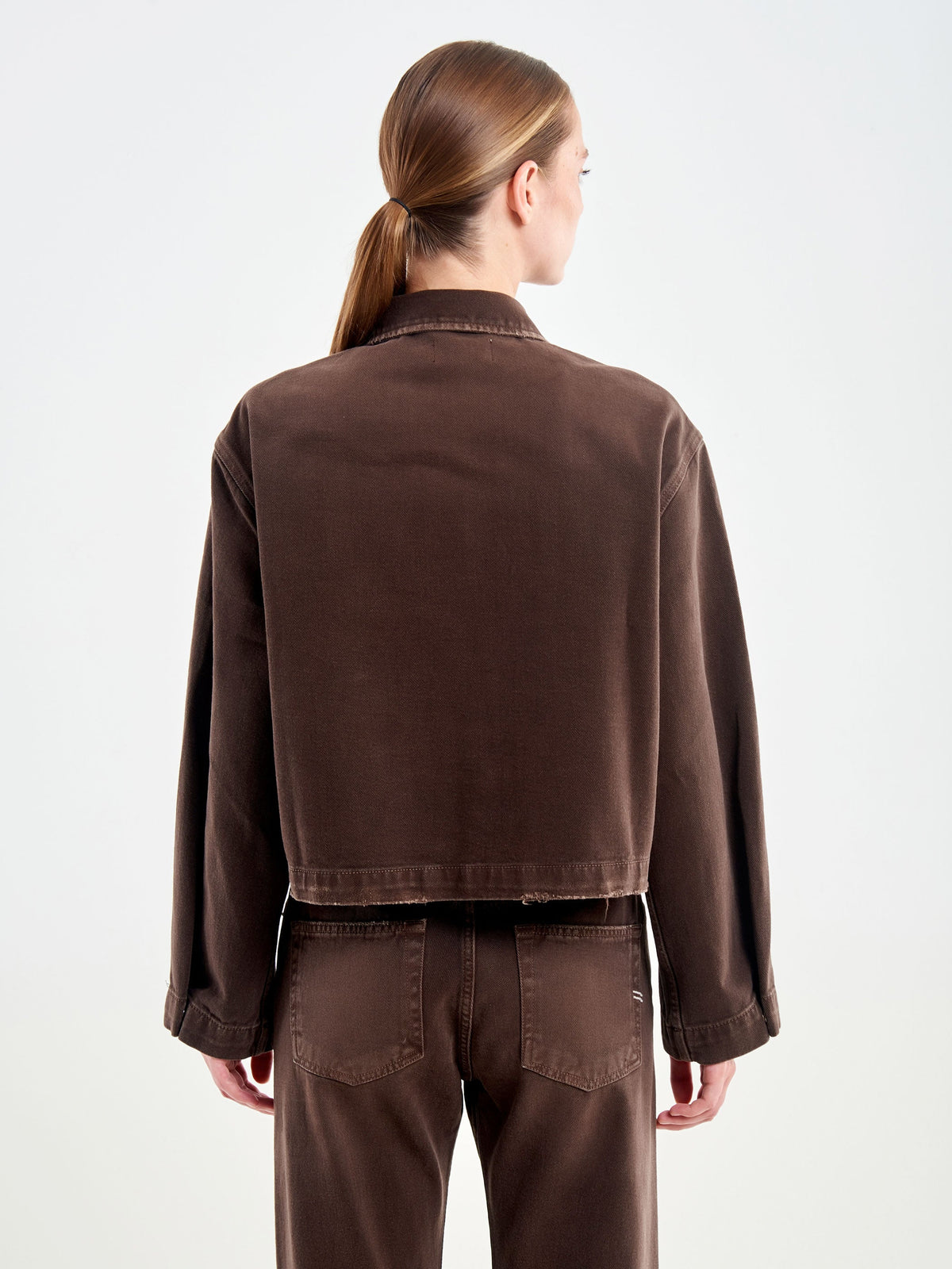 Surchemise Vicolo Vale marron