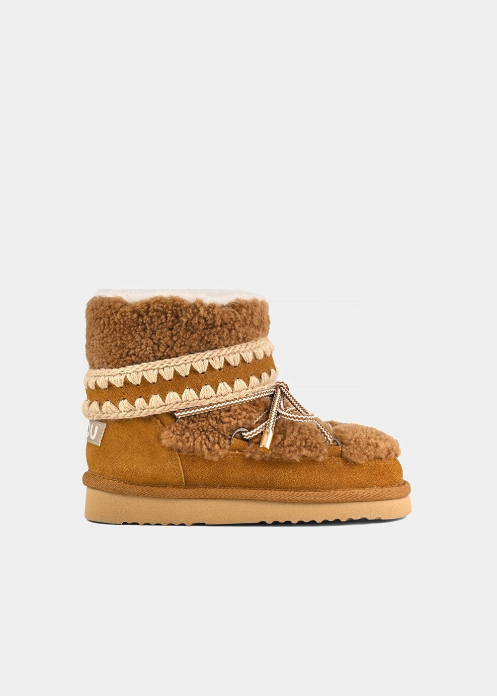 BOOTS MOU ESKIMO 18 CURLY SHEEPSKIN