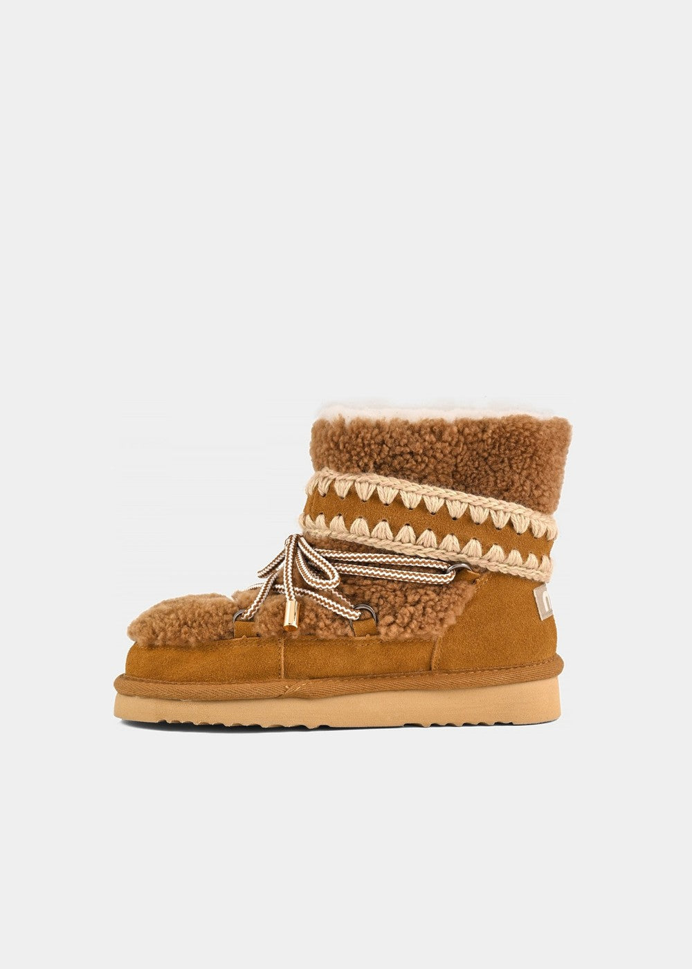 BOOTS MOU ESKIMO 18 CURLY SHEEPSKIN