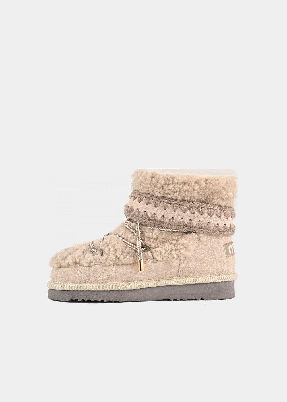 BOOTS MOU ESKIMO 18 CURLY SHEEPSKIN