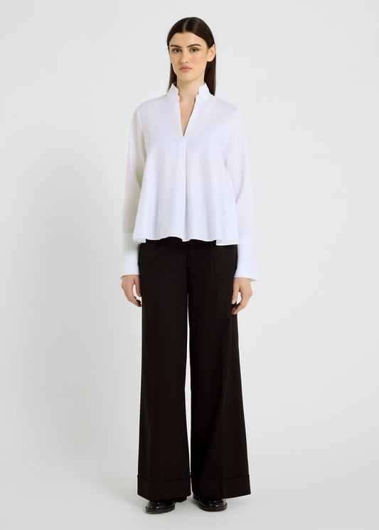 Blouse Hana San Françoise blanc optique