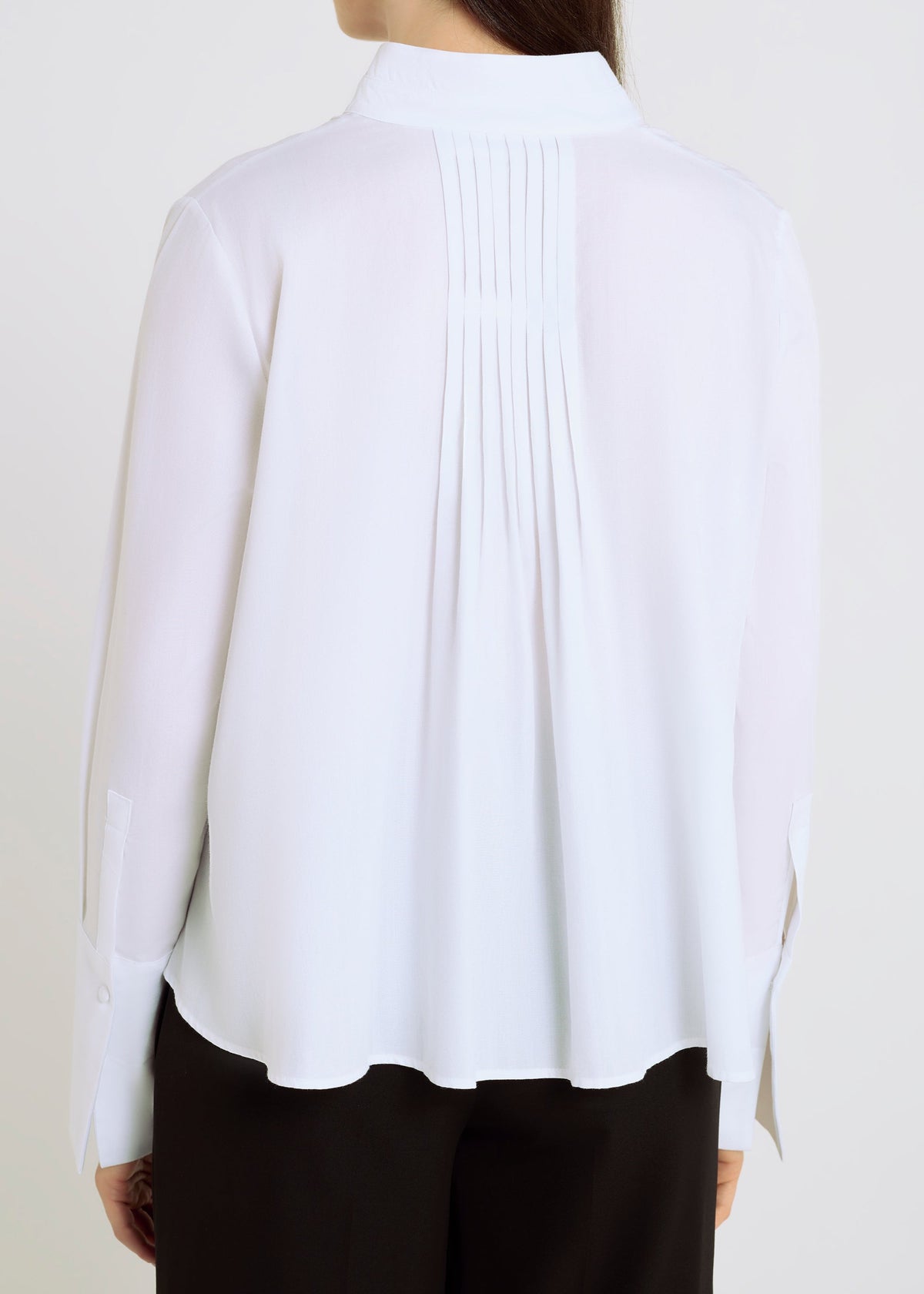 Blouse Hana San Françoise blanc optique, vue 4