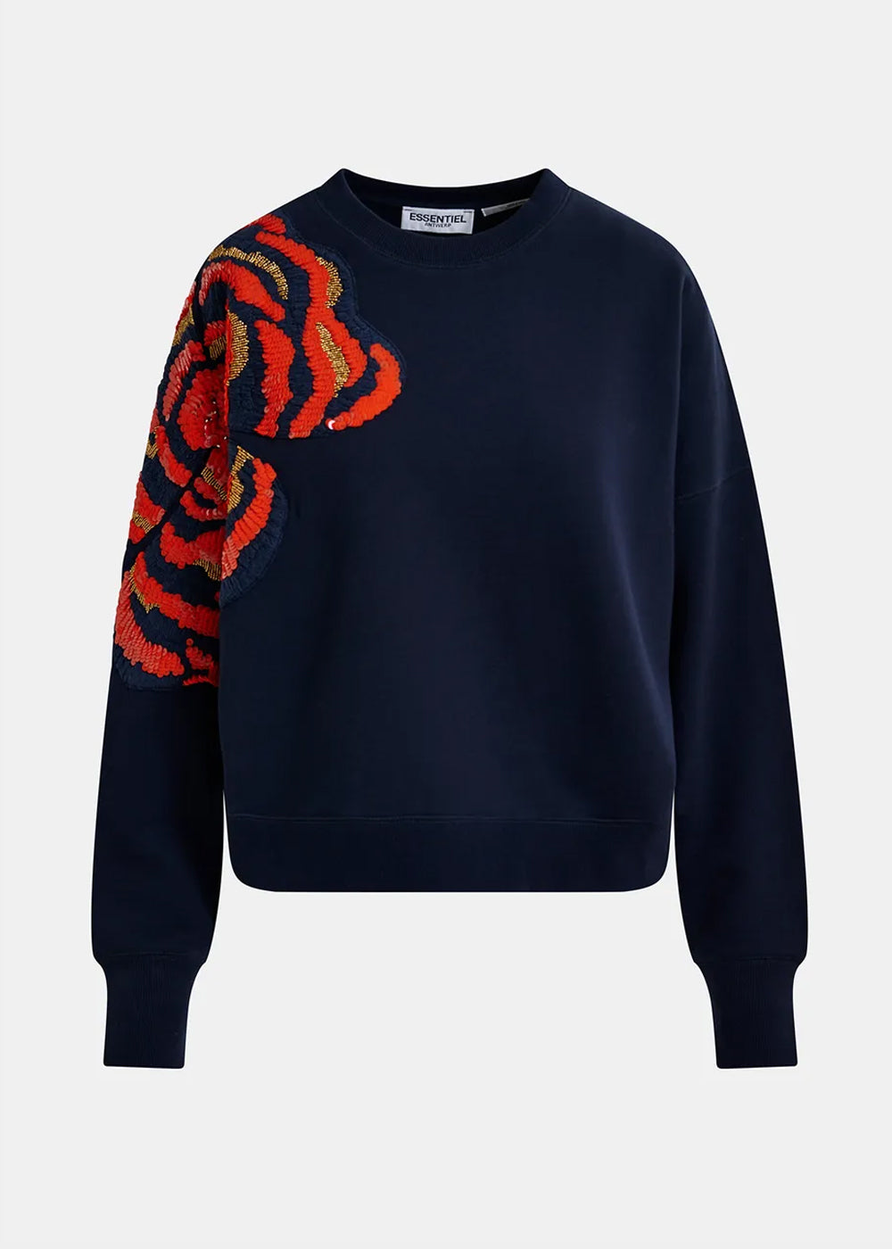 PULL ESSENTIEL ANTWERP GAG SEQUIN SWEATSHIRT