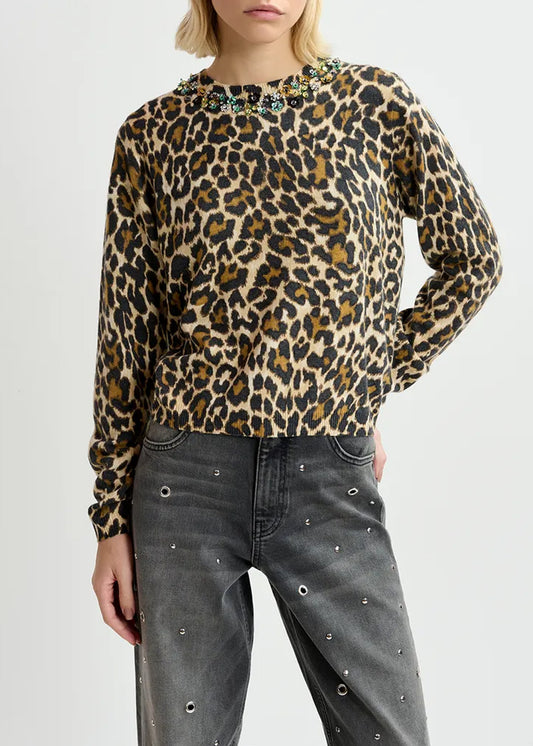 PULL ESSENTIEL ANTWERP GALLER PRINTED PULLOVER